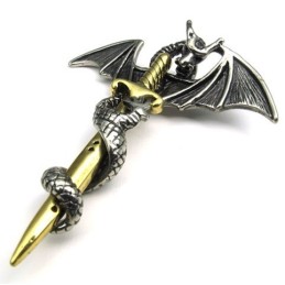 Ügyes Gyártású Színes Ragyogású, Kiváló Minőségű Titán Medál