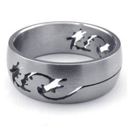 Legújabb Technológiai Színragyogás, Stabil Minőségű Titángyűrű